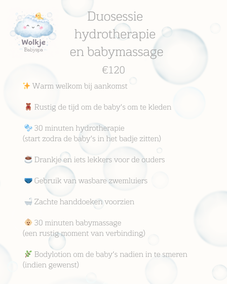Duosessie hydro + massage